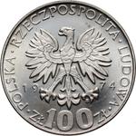 Polen 100 Zlotych 1974 MW "Marie Skłodowska-Curie" (Probe) auf der Auktion Numimarket - 13. Mai 2025