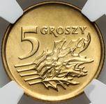 Polska 5 groszy 1993 MW na aukcji Numimarket - 13 maja 2025