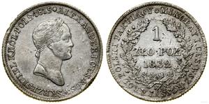 Polen 1 Zloty 1832 KG auf der Auktion WCN - 9. Januar 2025