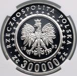Polen 300000 Zlotych 1993 MW ET "Schloss Lancut" auf der Auktion Numimarket - 17. März 2025