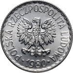 Polska 1 złoty 1980 MW na aukcji Numimarket - 17 marca 2025