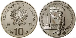 Polska 10 złotych 1995 MW BCH "Berlin 1945" na aukcji WCN - 23 stycznia 2025