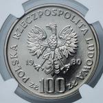 Polska 100 złotych 1980 MW "Głuszec" (Próba) na aukcji Jerzykowski - 6 kwietnia 2025