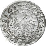 Polska 1 grosz 1547 ST na aukcji Jerzykowski - 6 kwietnia 2025