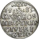 Polska Trojak 1583 "Ryga" na aukcji Jerzykowski - 6 kwietnia 2025