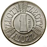 Polska 1 złoty 1958 "Okrągła obwódką" (Próba) na aukcji WCN - 17 maja 2025