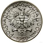 Polska 5 złotych 1959 WJ "Kopalnia" (Próba) na aukcji WCN - 17 maja 2025