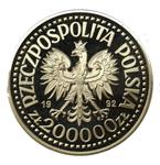 Polska 200000 złotych 1992 MW ET "Władysław III Warneńczyk" na aukcji Dom Aukcyjny Art Magnat - 20 czerwca 2025