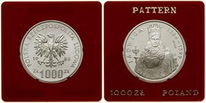 Polen 1000 Zlotych 1988 MW ET "Hedwig I. von Polen" (Probe) auf der Auktion WCN - 13. Februar 2025