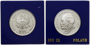 Polska 100 złotych 1979 MW "Ludwik Zamenhof" na aukcji WCN - 20 lutego 2025
