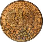 Poland 5 Groszy 1928 WJ at auction WDA - MiM - February 20, 2025