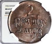 Polen 2 Pfennig 1926 auf der Auktion WDA - MiM - 20. Februar 2025