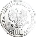 Polska 100 złotych 1985 MW SW "Przemysł II" (Próba) na aukcji WDA - MiM - 20 lutego 2025