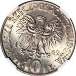 Polska 10 złotych 1969 MW JG "Mikołaj Kopernik" na aukcji WDA - MiM - February 20, 2025
