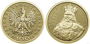 Polska 100 złotych 2002 MW "Kazimierz III Wielki" na aukcji WCN - 27 lutego 2025