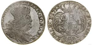 Polska Dwuzłotówka (8 groszy) 1753 ""8 GR"" na aukcji WCN - 27 lutego 2025