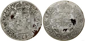 Polska Ort (18 groszy) 1659 AT "Prosta tarcza" na aukcji WCN - 6 marca 2025