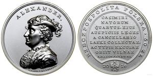 Polska 50 złotych 2016 MW "Aleksander Jagiellończyk" na aukcji WCN - 6 marca 2025