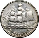 Poland 2 Zlote 1936 JA "Sailing Vessel" at auction Numimarket - June 17, 2025