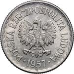 Poland 1 Zloty 1957 at auction Numimarket - June 17, 2025