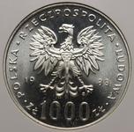 Polska 1000 złotych 1983 MW "Jan Paweł II" na aukcji Numimarket - 17 czerwca 2025