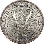 Germany 3 Mark 1911 A "Prussia" at auction Numimarket - June 17, 2025