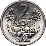 Poland 2 Zlote 1958 "Sheaves and fruits" at auction Numimarket - June 17, 2025