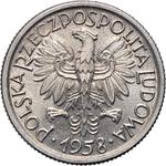 Poland 2 Zlote 1958 "Sheaves and fruits" at auction Numimarket - June 17, 2025