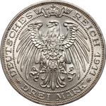 Germany 3 Mark 1911 A "Prussia" at auction Numimarket - June 17, 2025