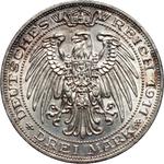 Germany 3 Mark 1911 A "Prussia" at auction Numimarket - June 17, 2025