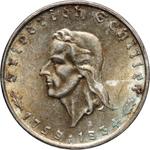 Deutschland 2 Reichsmark 1934 F "Friedrich Schiller" auf der Auktion Numimarket - 17. Juni 2025