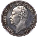 Германия 2 марки 1892 A "Саксен-Веймар-Эйзенах" на аукционе COINSTORE - 30 марта 2025