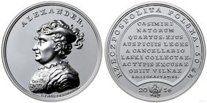 Polska 50 złotych 2016 MW "Aleksander Jagiellończyk" na aukcji WCN - 20 marca 2025
