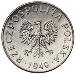Польша 1 грош 1949 (Пробный) на аукционе Karbownik - 6 мая 2025