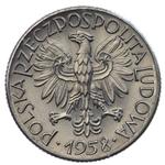 Polska 1 złoty 1958 WK "Kwadratowa obwódką" (Próba) na aukcji Karbownik - 6 maja 2025