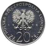 Polska 20 złotych 1976 MW JMN "XXX lat ustaw budżetowych PRL" (Próba) na aukcji Karbownik - 6 maja 2025