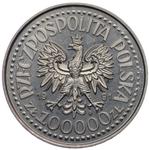Polska 100000 złotych 1991 MW ET "Jan Paweł II" (Próba) na aukcji Karbownik - 6 maja 2025