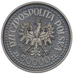Polska 50000 złotych 1991 MW ET "Jan Paweł II" (Próba) na aukcji Karbownik - 6 maja 2025