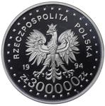 Polska 300000 złotych 1994 MW ET "60 rocznica Powstania Warszawskiego" na aukcji Karbownik - 6 maja 2025