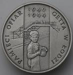 Polska 20 złotych 2004 MW ET "Pamięci Ofiar Getta w Łodzi" na aukcji Karbownik - 6 maja 2025