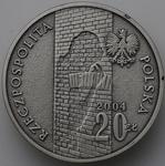 Polska 20 złotych 2004 MW ET "Pamięci Ofiar Getta w Łodzi" na aukcji Karbownik - 6 maja 2025