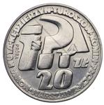 Polska 20 złotych 1964 MW "Sierp i kielnia" (Próba) na aukcji Karbownik - 18 czerwca 2025