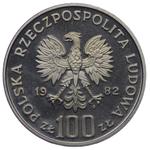 Polska 100 złotych 1982 MW "Bociany" (Próba) na aukcji Karbownik - 18 czerwca 2025