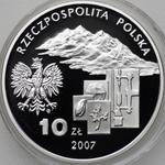 Polska 10 złotych 2007 MW NR "Ignacy Domeyko" na aukcji Karbownik - 18 czerwca 2025