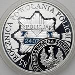 Polska 10 złotych 2004 MW "85-lecie Policji" na aukcji Karbownik - 18 czerwca 2025