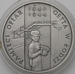 Polska 20 złotych 2004 MW ET "Pamięci Ofiar Getta w Łodzi" na aukcji Karbownik - 18 czerwca 2025