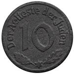 Poland 10 Pfennig 1942 "Litzmannstadt Ghetto" at auction Karbownik - June 18, 2025