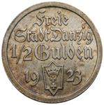 Польша 1/2 гульдена 1923 "Когг" на аукционе Karbownik - 18 июня 2025