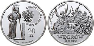 Polska 20 złotych 2020 "Złotówka gdańska Augusta III" na aukcji WCN - 3 kwietnia 2025