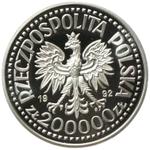 Polska 200000 złotych 1992 MW ET "Władysław III Warneńczyk" na aukcji NUMIS Klitończyk - 3 czerwca 2025